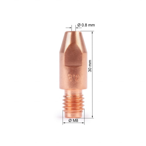 Накінечник Е-Сu М8х30х0.8
