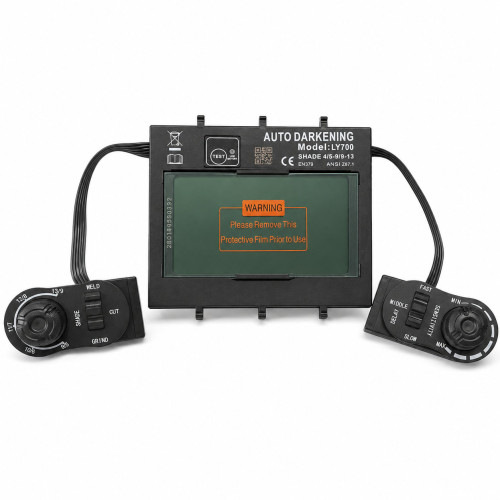 Світлофільтр LY700 4/5-9/9-13| 115*125мм/97*55мм||4 датчика| для зварювальної маски MX-OE-01